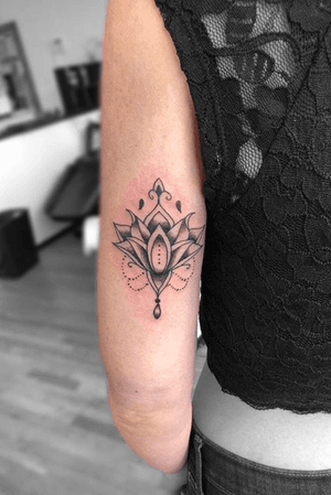 Ornanental Lotus Tattoo