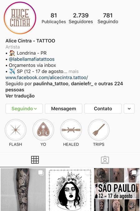 Flash tattoo