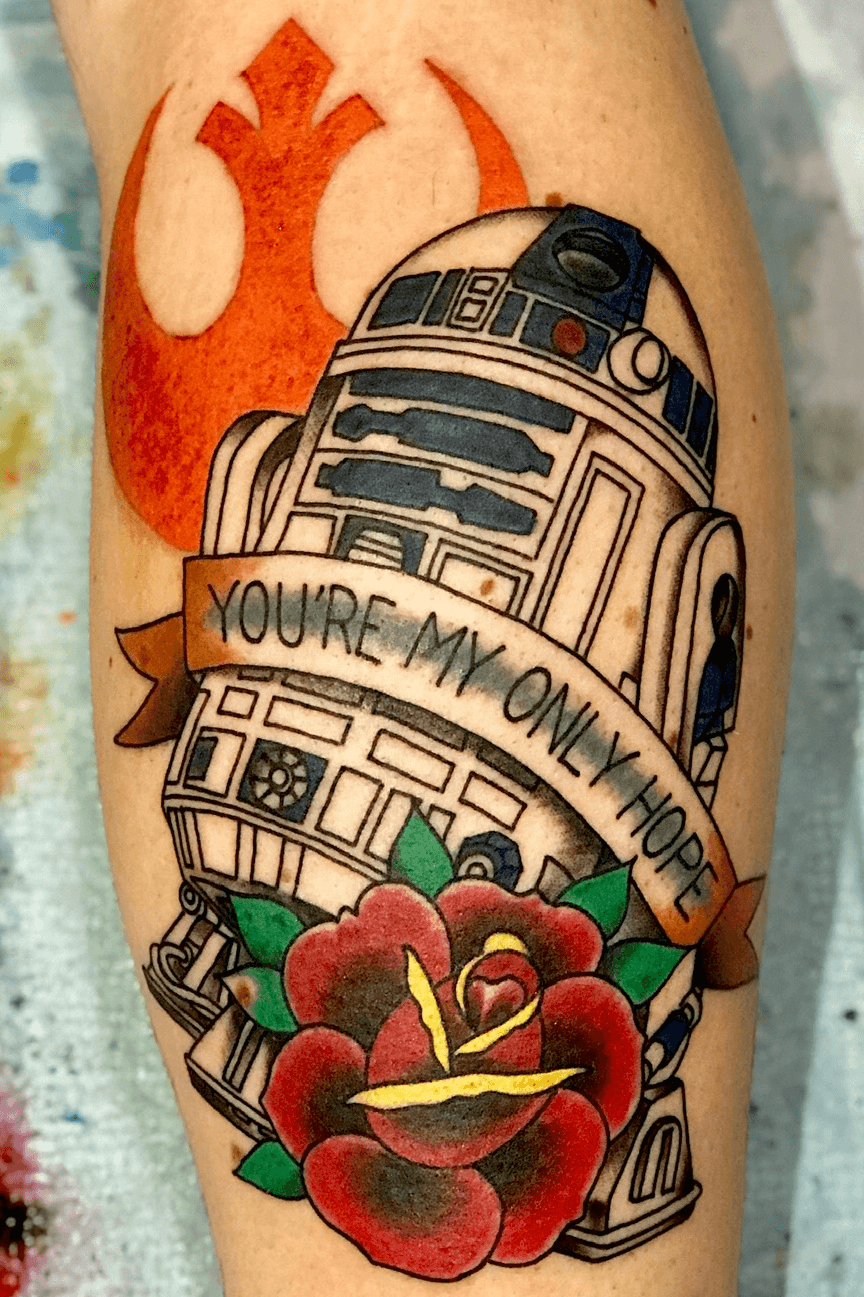 Buy Star Wars Skywalker Saga Tattoo Flash Art Print Set Online in India   Etsy