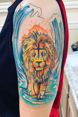 The Lion of Judah carved a path from my suffering. Parted the storms and walked the way before me. 