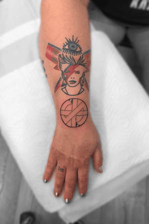 Crass Symbol Tattoo