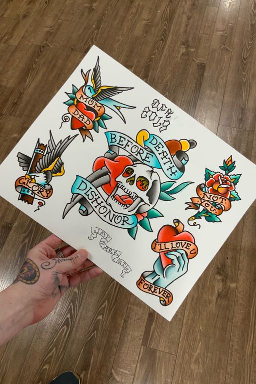 Flash tattoo