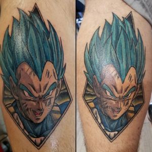 Finally got a Vegeta tattoo 👍 : r/dbz