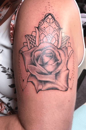 Added to the rose today.
