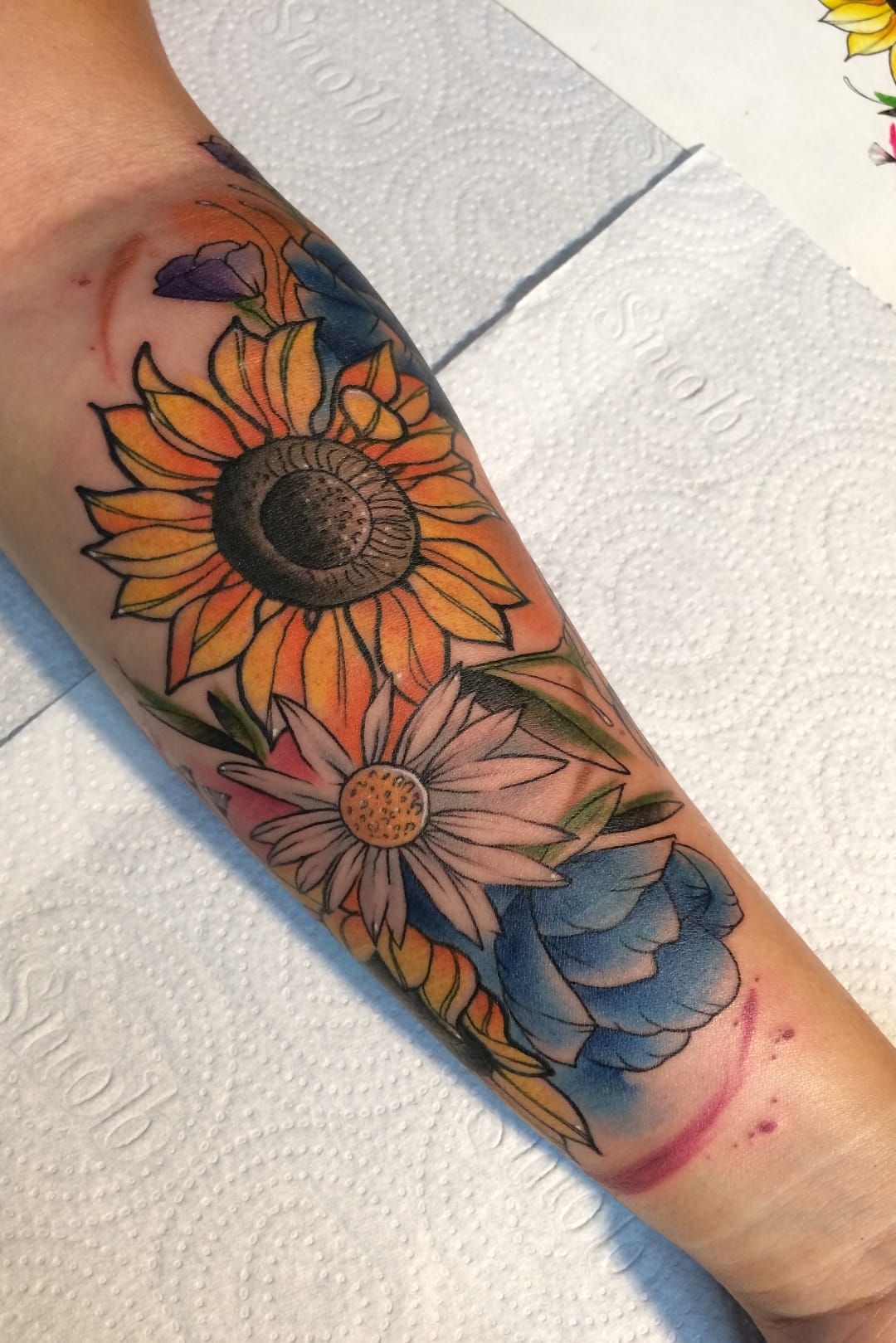 Sunflower Tattoos Symbolism Beauty and Joyful Expressions