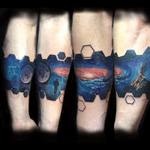 #miami_tattoo_gdansk #miami_tattoo #kosmosbylina #galaxytattoo #kosmostattoo #colortattoo