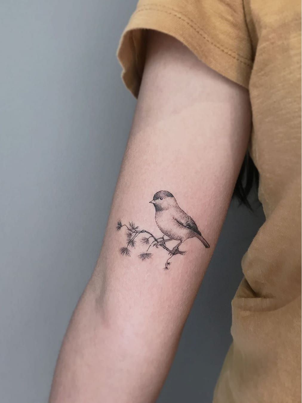 Tree branch with family of birds  wrist tattoo  Bird tattoo wrist Wrist  tattoos for women Tattoos for women
