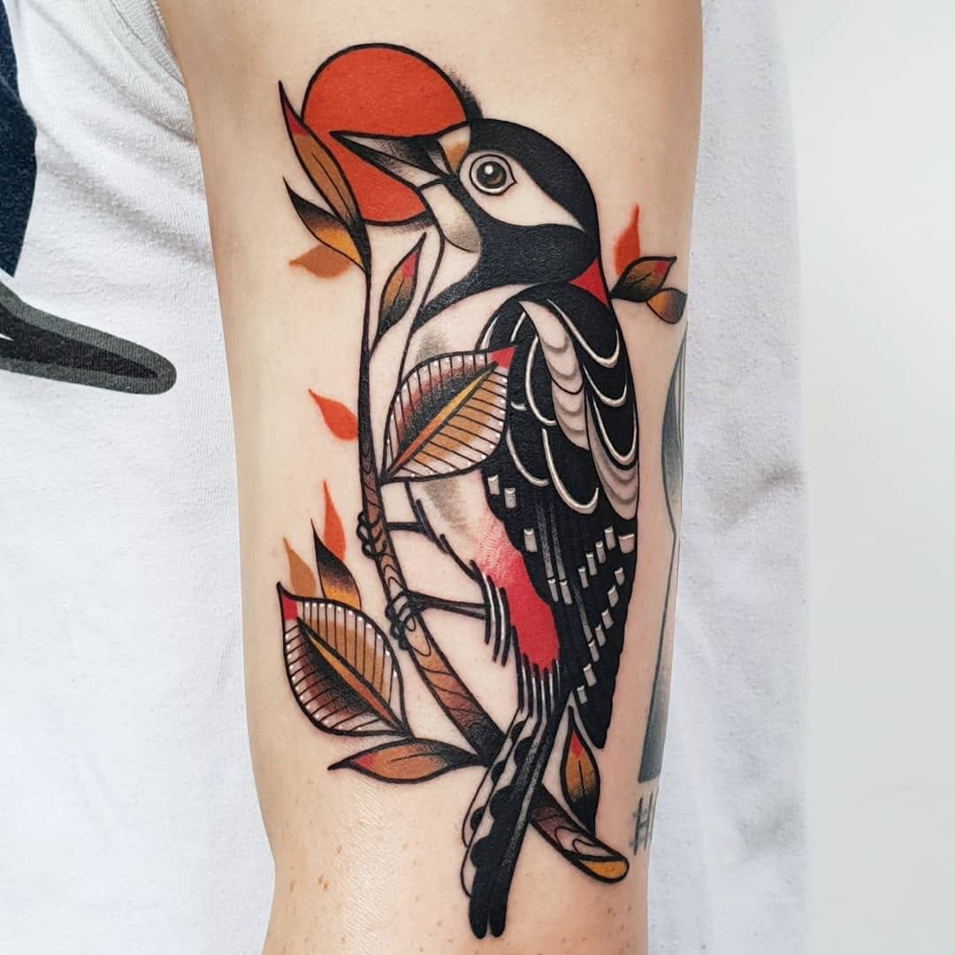 40 Traditional Bird Tattoo Designs For Men  Old School Ideas