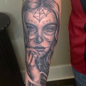 Day of the dead tattoo 