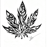 #tattoodesign#tattooartist#weed#tribal#fineline#blackandwhite Draw tattoo extract