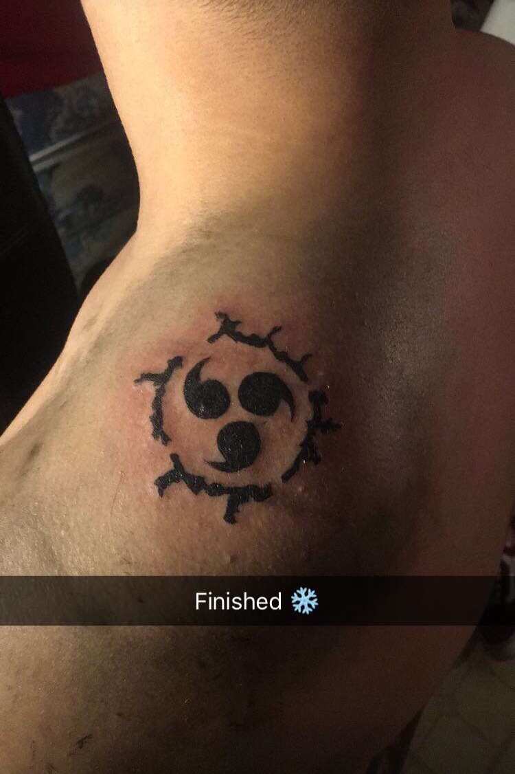 Byakugan tattoo