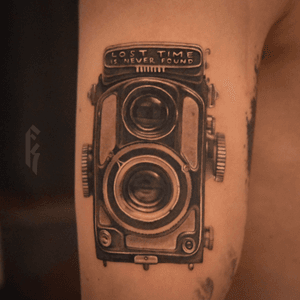 Photoshot #camera #tattoo #project #crippaz1 #ink #förortskonst #skåne #sweden #blackngreytattoo 