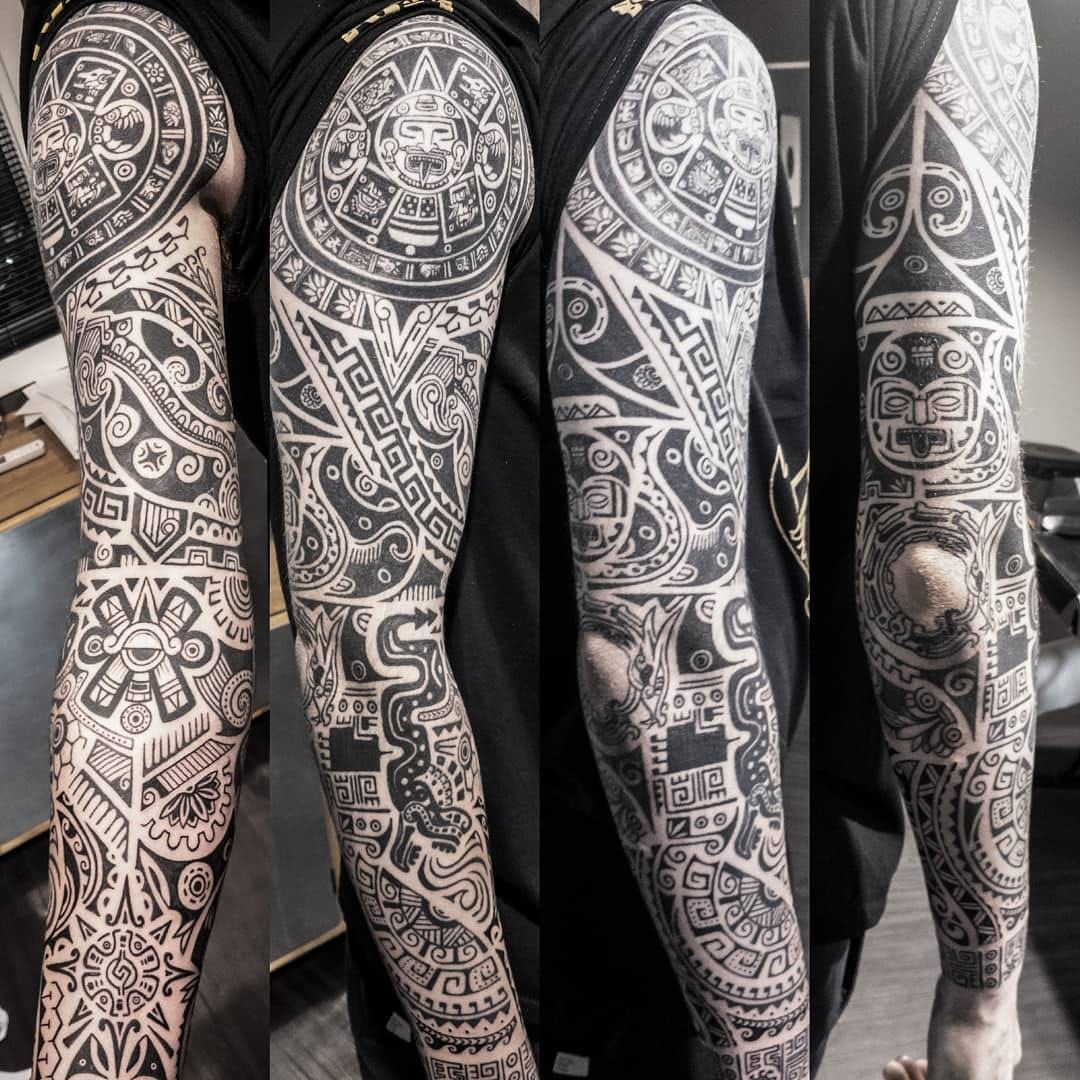 Aggregate more than 87 aztec traditional tattoos super hot  thtantai2