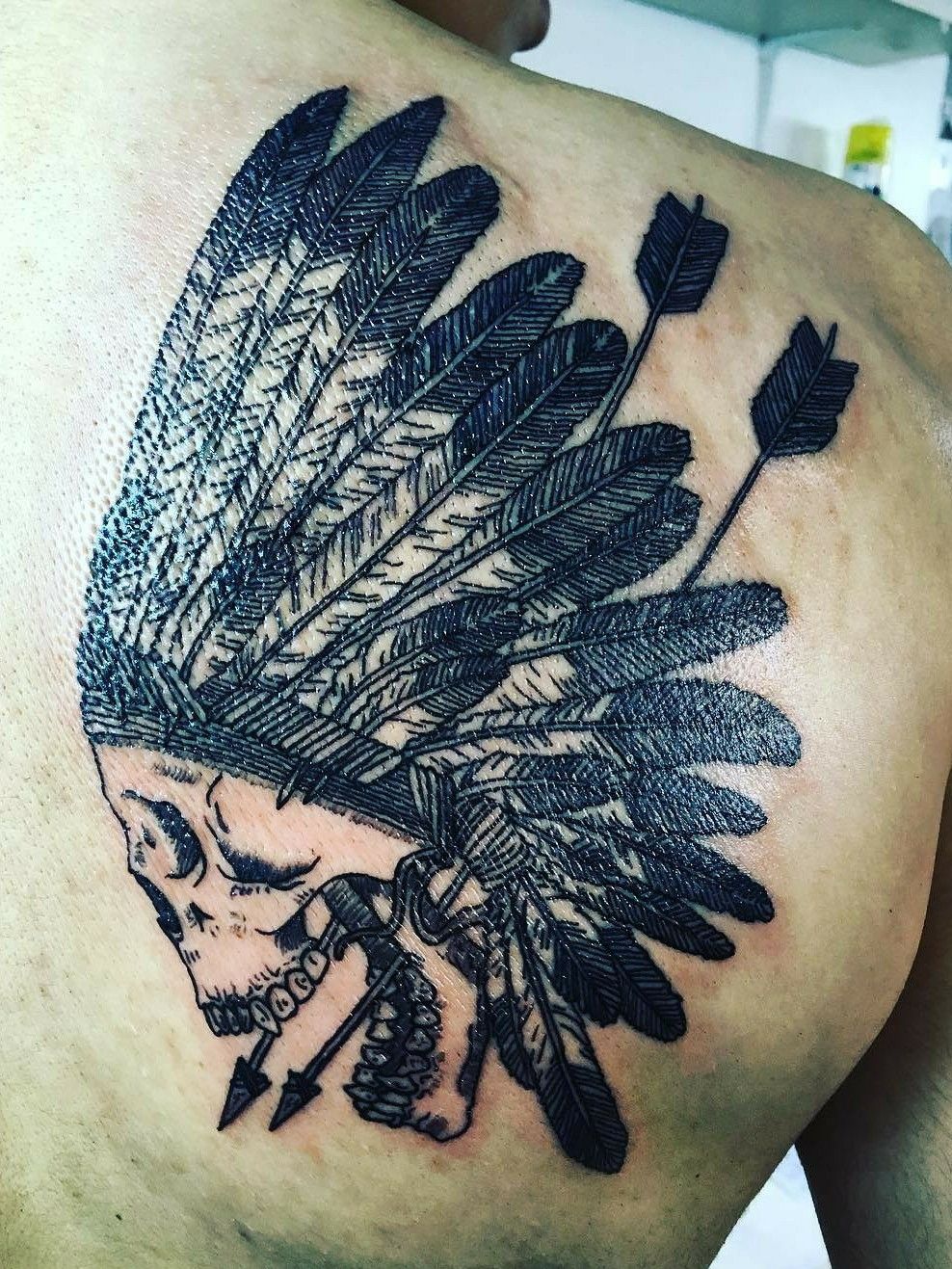 Tattoo uploaded by Oscarillo Serh • Padre nuestro en arameo y runas de  arcángeles dentro de una triqueta • Tattoodo
