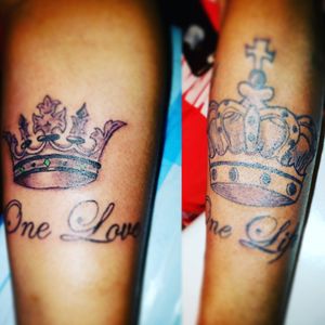Couple's tattoo Follow my ig: needlehead_mario 