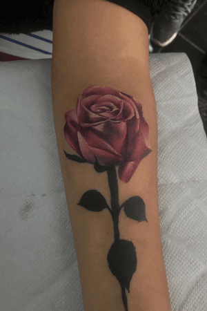 Rosa #rose #realism #realistic #sweden #tattooartist #tattooart #stockholm #france 
