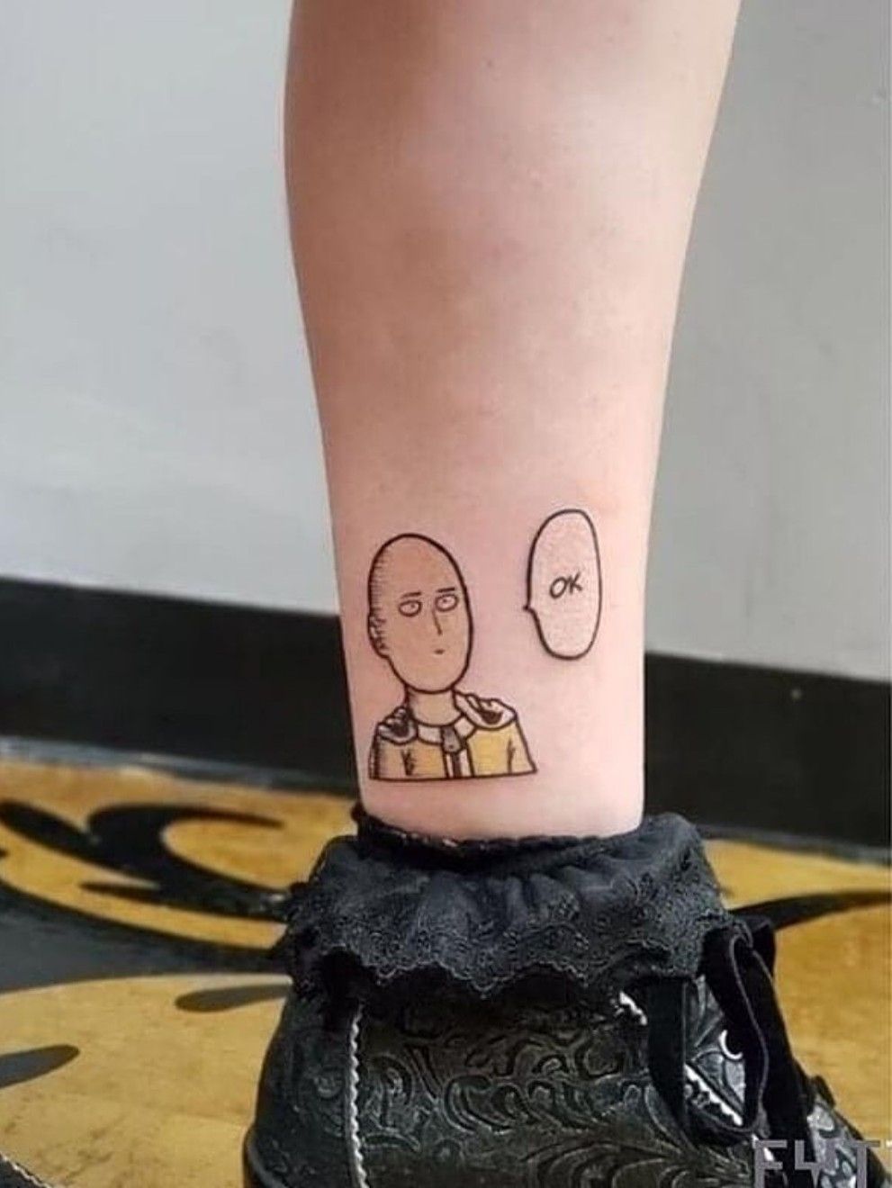 Tattoo uploaded by Xavier  One Punch Man tattoo by Andrey Lukas  onepunchman opm saitama anime funny  Tattoodo