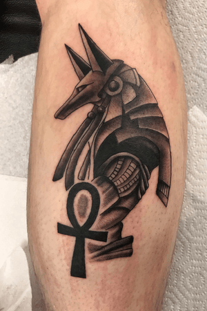 Anubis tattoo