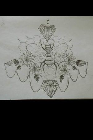 A friend drew this for me, hopefully a thigh piece!