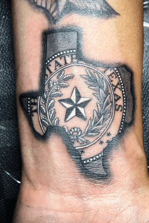 State of Texas seal done in Granby, CO