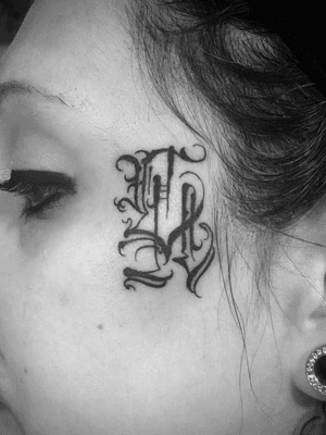 “CH” done on my wife’s face