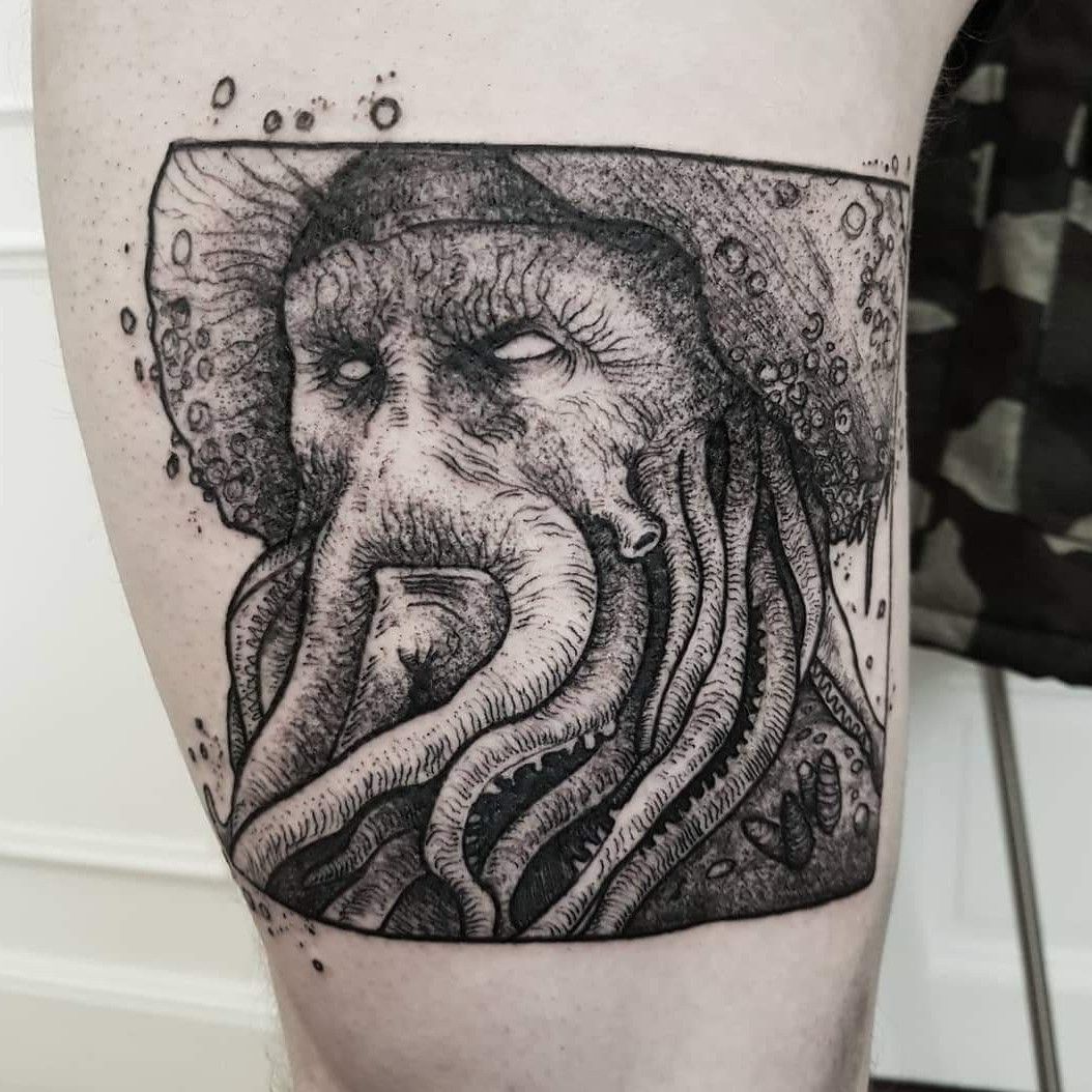 60 Davy Jones Tattoo Designs For Men  Sailors Devil Ink Ideas