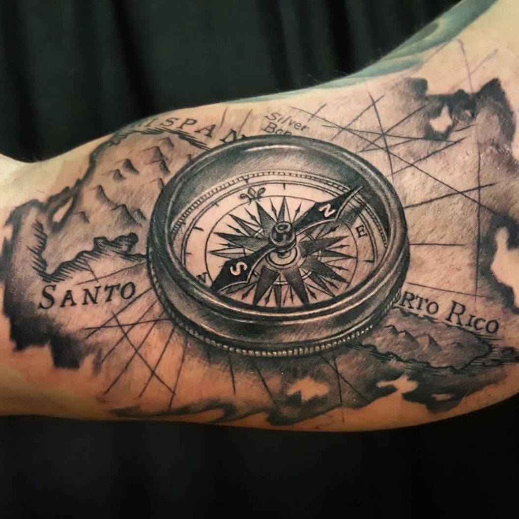 David Jay Kai  Video of Moral compass tattoo by David Jay  Facebook