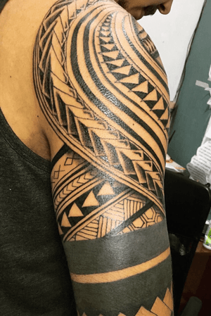 Maori tattoo braço #maori #maoritattoo 