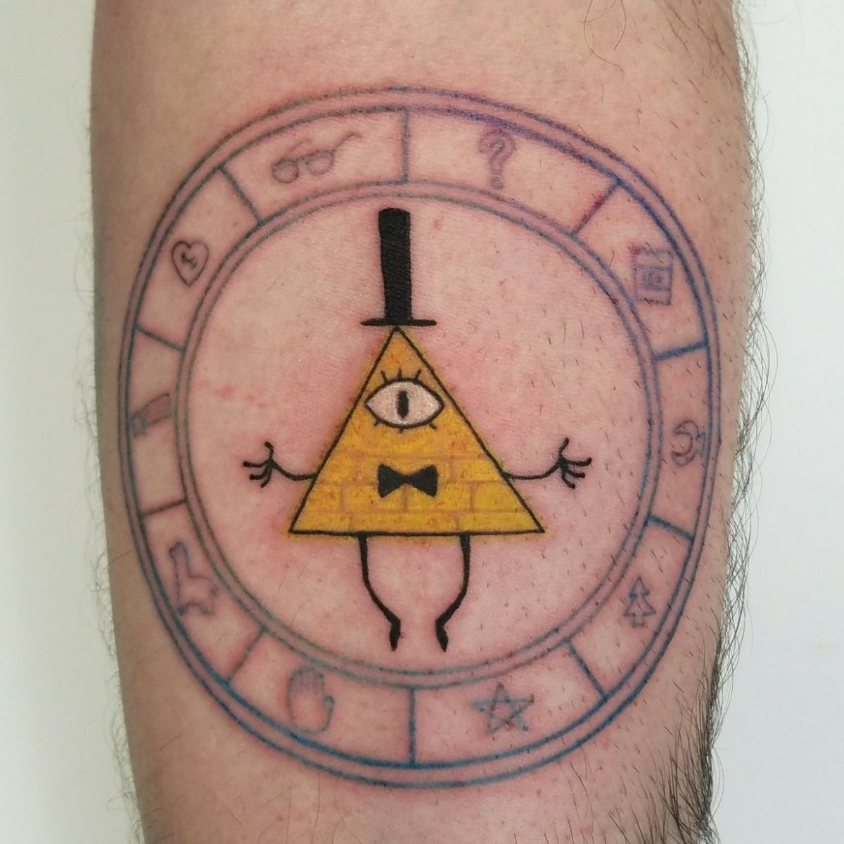 Tattoo uploaded by Lilith Andraste • Bill Cipher from Gravity Falls ...