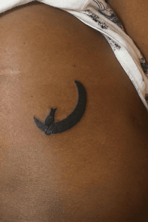 Cat On The Moon,Tattooed By Adnan Sanni Gambari Of Khemitoons Tattoo Studio In Ghana 
