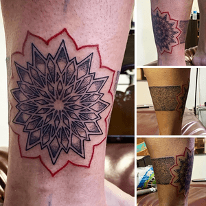 Rafa-Tattoo mandala , dots work