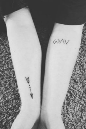 Semicolon/ arrow And God Is Greater than the Highs and Lows 