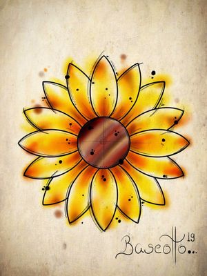 🌻...Tatuagens com horário marcado ⌚Orçamentos e agendamentos pelo WhatsApp ☎ (11) 96545-7569 ou pela página do estúdio no Facebook : @mementomoritattoostudio 💀⏳🕯Estamos localizados próximo ao metrô Tucuruvi. #flowers #flores #girassol #girassol🌻 #flor #flortattoo #watercolor #sunflower #tattoo #feminine #delicated #tattoo #sunflowertattoo