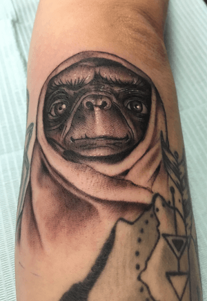 ET back of arm. Maybe 3x4 small guy 