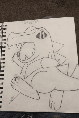 Totodile from pokemon