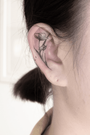 Eart tattoo