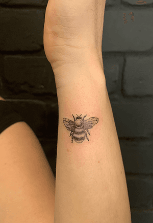 #bumblebee #singleneedle #cute #tiny #small #feminine