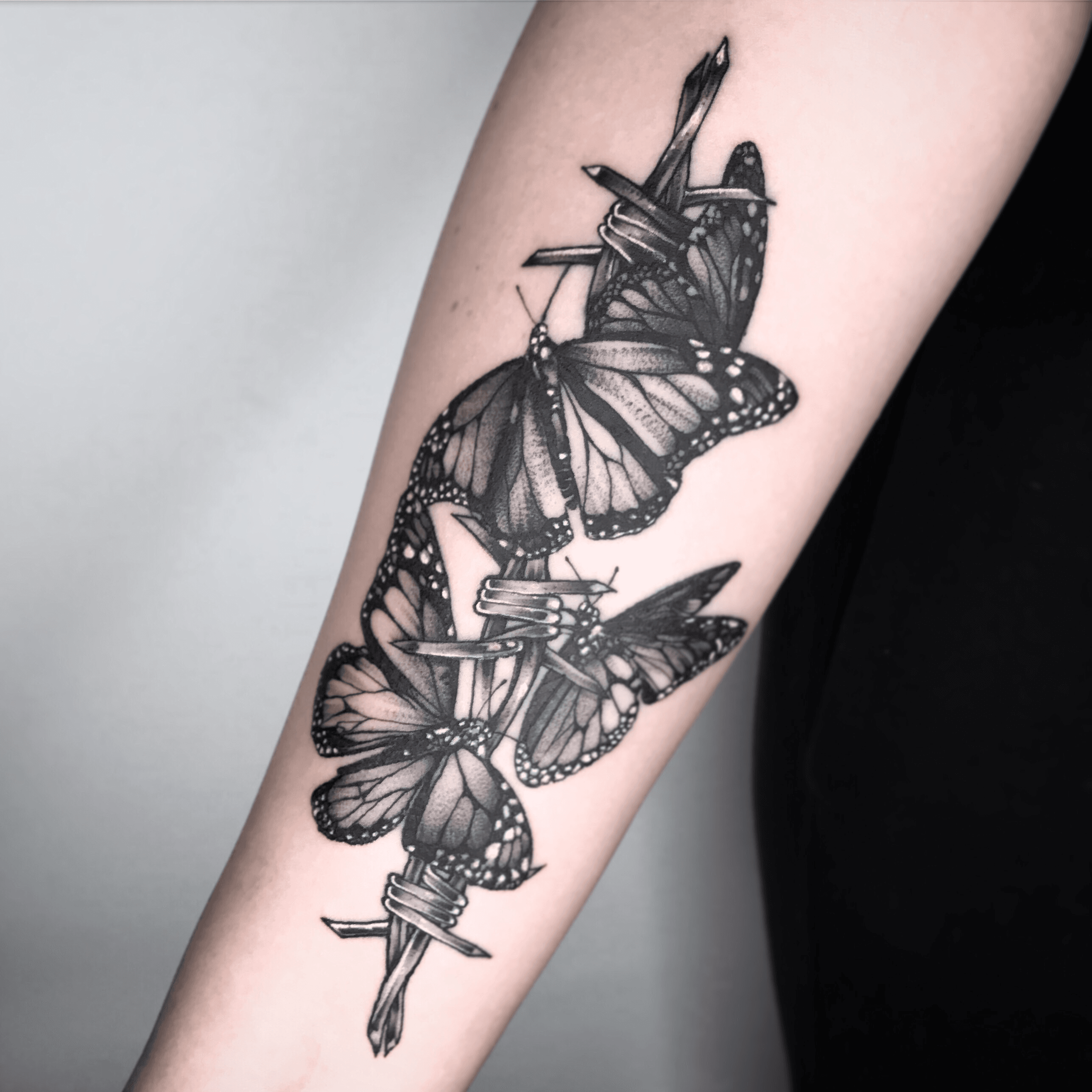 Butterfly tattoos hires stock photography and images  Alamy