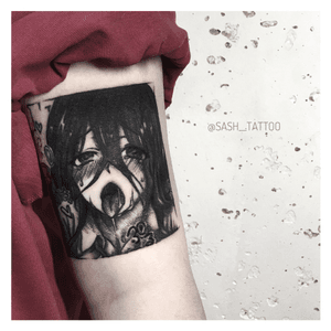 Anime tyan tattoo #tattoo #permtattoo #пермьтату #татупермь #perm #tatts #tatt #dotworktattoo #blackinktattoo #dotworktattoo #ink #blxckink #darkartists #blackworkers #blackdrawings #forming #sketch #flashworkers
