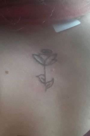 Little youngin of mine wanted a flower back tattoo.