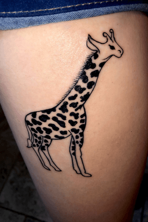#giraffe #thigh #standtall #outline