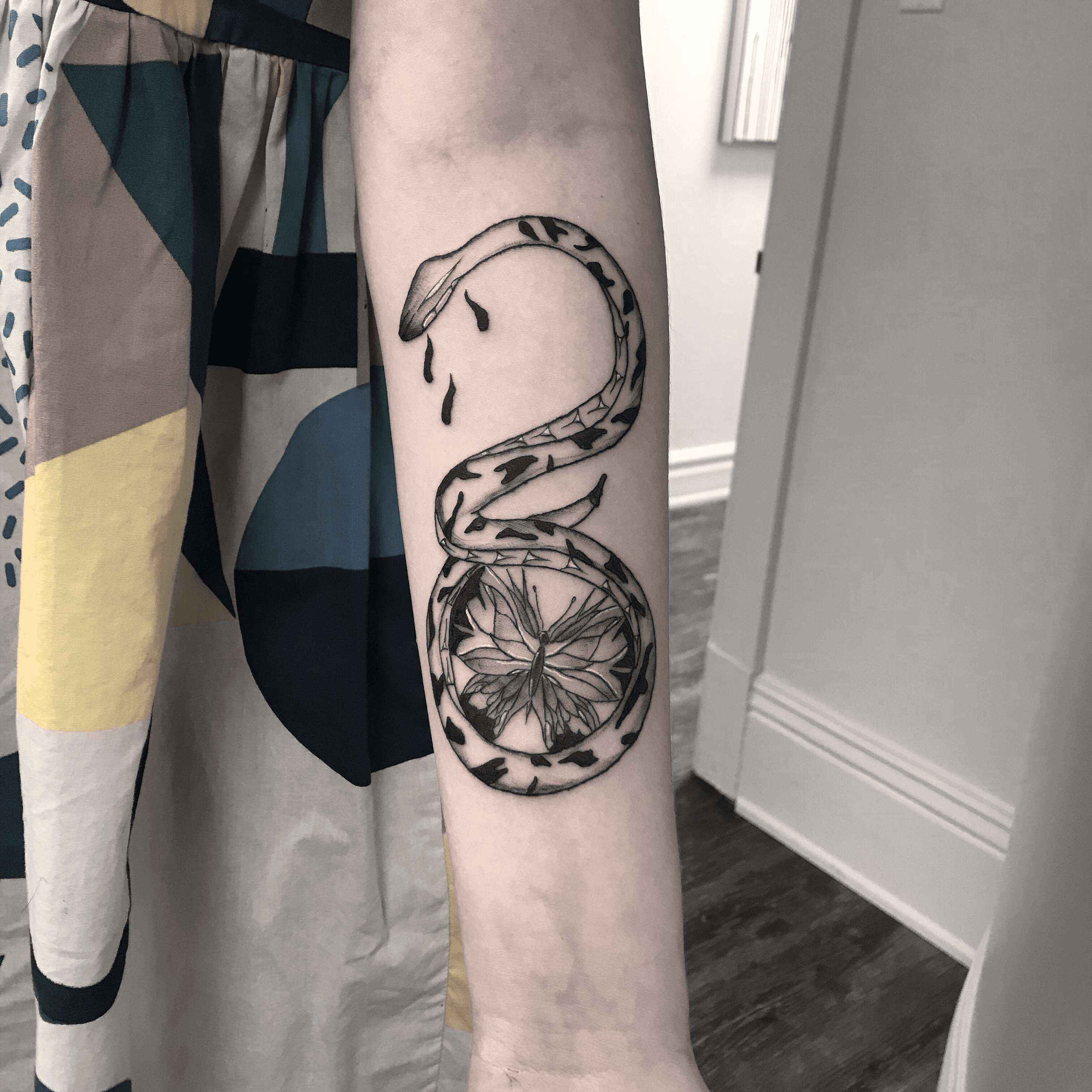 Snake Tattoo by Andrew Stickler on Nancy Miller  sticklerta  HeadOvMetal   Flickr