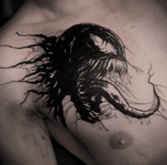 Venom #hardblackttt #blackworktattoo #пермьтату #tttism #blkttt #blackwork #darkartist #tattoo #permtattoo