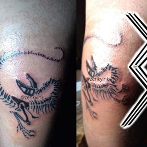 #velociraptortattoo #tattoo #tattooer #ilovemyjob #raptortattoo #tatuajevelociraptor #tatuajes #bonestattoo #tatuajedehuesos #tatuajeenelbrazo #tatuajebrazo #tatuajefosil #fosil #raptor #velociraptor #awesometattoo #armtattooCitas y Cotizaciones6561318305Zenkyink@gmail.comEn.com/Zenkyink