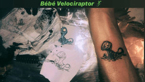 #tattoo#bishop#rotary#tattooartist#jurassic#baby#dinosaur#black#raptor#velociraptor#nemesisBaby Raptor