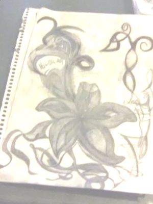 Samoan lily tattoo