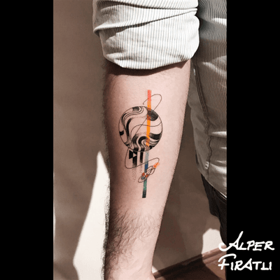 🚀 🌏... . For custom designs and booking; alperfiratli@gmail.com #geometrictattoo #geometric #colortattoo #colorful #minimal #tattoo #tattooartist #tattooidea #art #tattooart #tattoooftheday #ink #inked #customtattoo #customdesign #tattooist #dotwork #linework #surreal #surrealism #space #abstracttattoo #abstractart #spacetattoo #surrealart #sanfrancisco #oakland #planet #planettattoo 