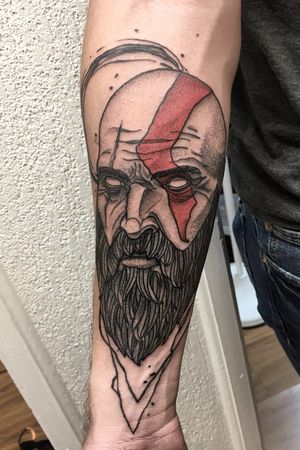 Got My God Of War Tattoos Finished Recently : r/GodofWar