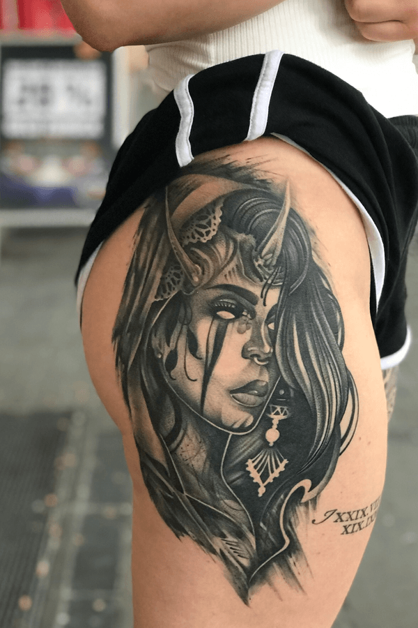 Tattoo from el diablo ink prague