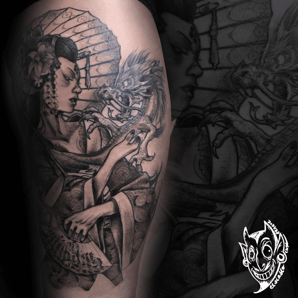 Tattoo from el diablo ink prague